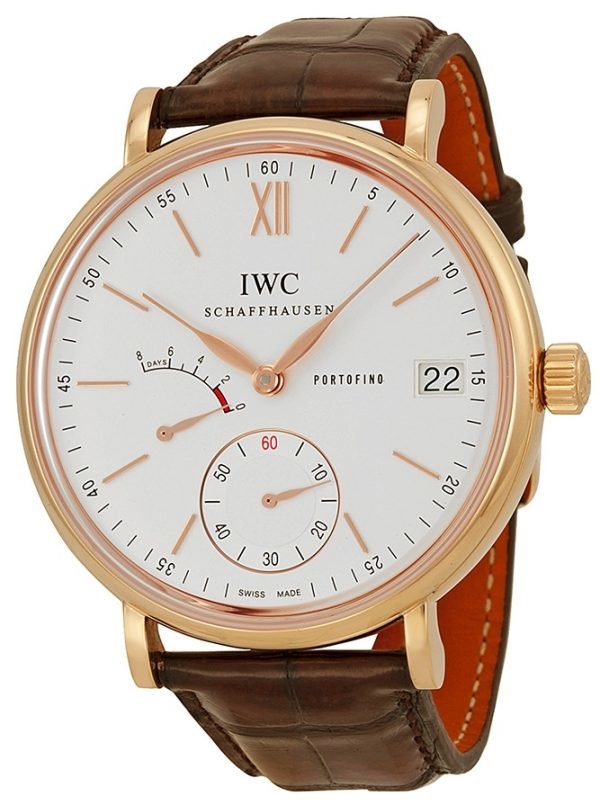 Iwc Portofino Iw510107 Kello Hopea / Nahka