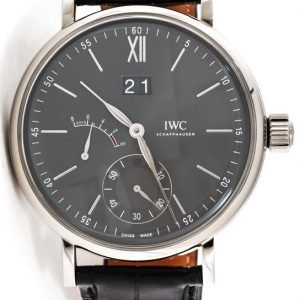 Iwc Portofino Iw516101 Kello Harmaa / Nahka