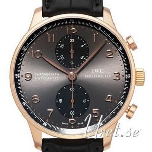 Iwc Portuguese Iw371482 Kello Harmaa / Nahka