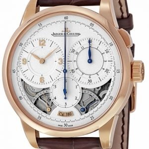 Jaeger Lecoultre Duometre A Chronographe 6012521 Kello Hopea / Nahka