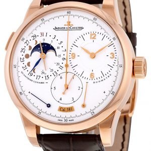 Jaeger Lecoultre Duomètre Quantième Lunaire Pink Gold 6042521 Kello