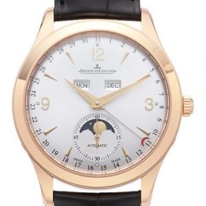 Jaeger Lecoultre Master Calender 1552520 Kello Hopea / Nahka