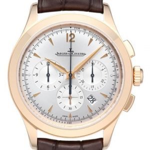 Jaeger Lecoultre Master Chronograph 1532420 Kello Hopea / Nahka