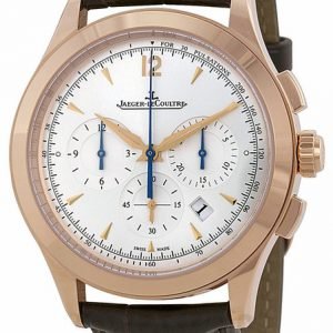 Jaeger Lecoultre Master Chronograph 1532520 Kello Hopea / Nahka