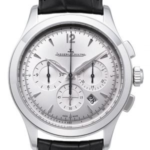 Jaeger Lecoultre Master Chronograph 1538420 Kello Hopea / Nahka