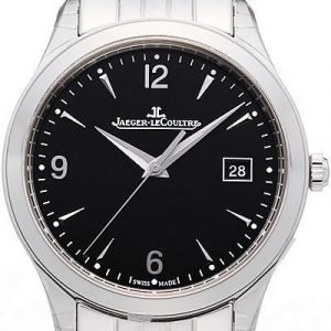 Jaeger Lecoultre Master Control 1548171 Kello Musta / Teräs