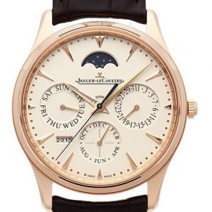 Jaeger Lecoultre Master Ultra Thin 1302520 Kello Beige / Nahka