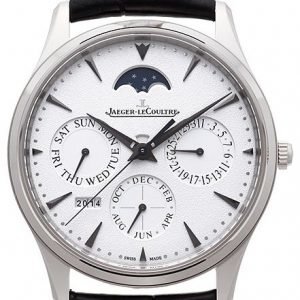 Jaeger Lecoultre Master Ultra Thin Perpetual White Gold 1303520 Kello