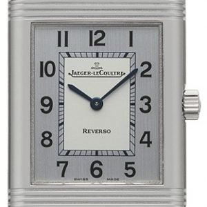 Jaeger Lecoultre Reverso Classique Stainless Steel 2508413 Kello Hopea / Nahka