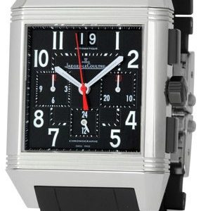 Jaeger Lecoultre Reverso Squadra Chronograph Gmt Black 701867p Kello