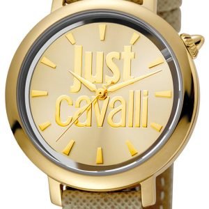 Just Cavalli Logo Jc1l007l0025 Kello Kullattu / Nahka