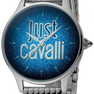 Just Cavalli Logo Jc1l043m0025 Kello Sininen / Teräs