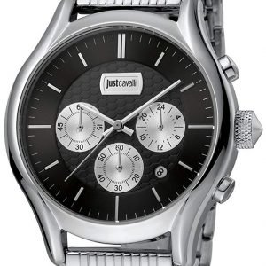 Just Cavalli Sport Jc1g038m0075 Kello Musta / Teräs