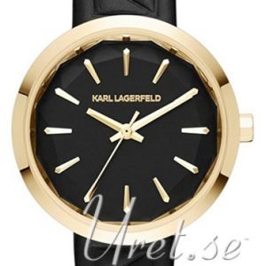 Karl Lagerfeld Belleville Kl1610 Kello Musta / Nahka