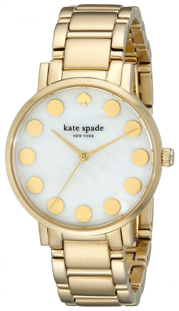 Kate Spade Gramercy 1yru0737 Kello Valkoinen / Kullansävytetty