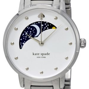 Kate Spade Gramercy Ksw1075 Kello Valkoinen / Teräs