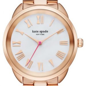 Kate Spade Ksw1091 Kello Valkoinen / Punakultasävyinen