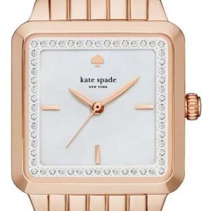 Kate Spade Ksw1132 Kello Valkoinen / Punakultasävyinen