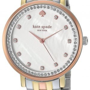 Kate Spade Ksw1143 Kello Valkoinen / Punakultasävyinen