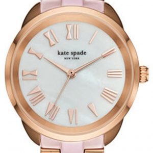 Kate Spade Ksw1262 Kello Valkoinen / Punakultasävyinen