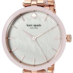 Kate Spade Ksw1263 Kello Valkoinen / Punakultasävyinen