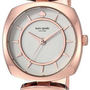 Kate Spade Ksw1322 Kello Valkoinen / Punakultasävyinen