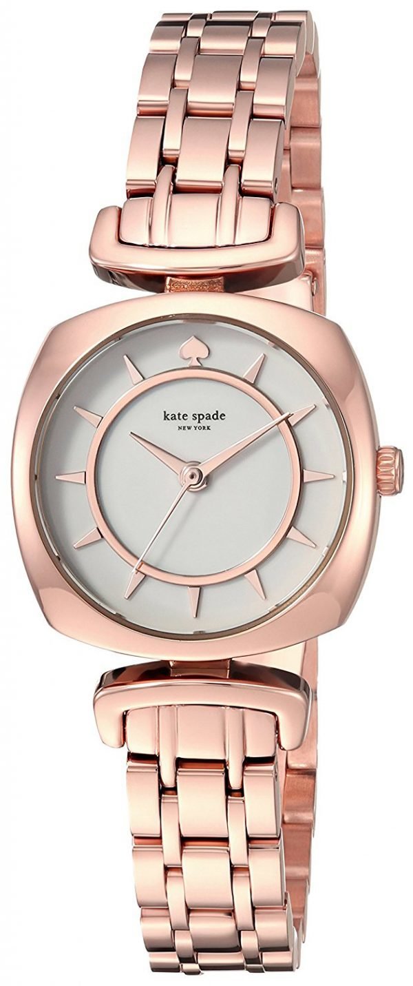 Kate Spade Ksw1322 Kello Valkoinen / Punakultasävyinen