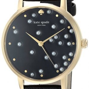 Kate Spade Ksw1395 Kello Musta / Nahka