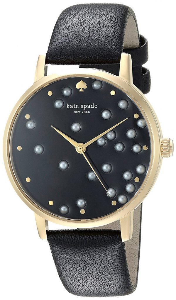 Kate Spade Ksw1395 Kello Musta / Nahka