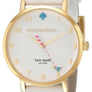 Kate Spade Metro 1yru0765 Kello Valkoinen / Nahka