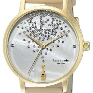 Kate Spade Metro Ksw1015 Kello Valkoinen / Nahka