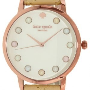 Kate Spade Metro Ksw1069 Kello Valkoinen / Nahka