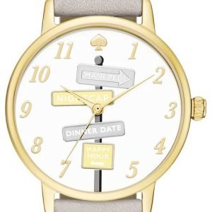 Kate Spade Metro Ksw1126 Kello Valkoinen / Nahka