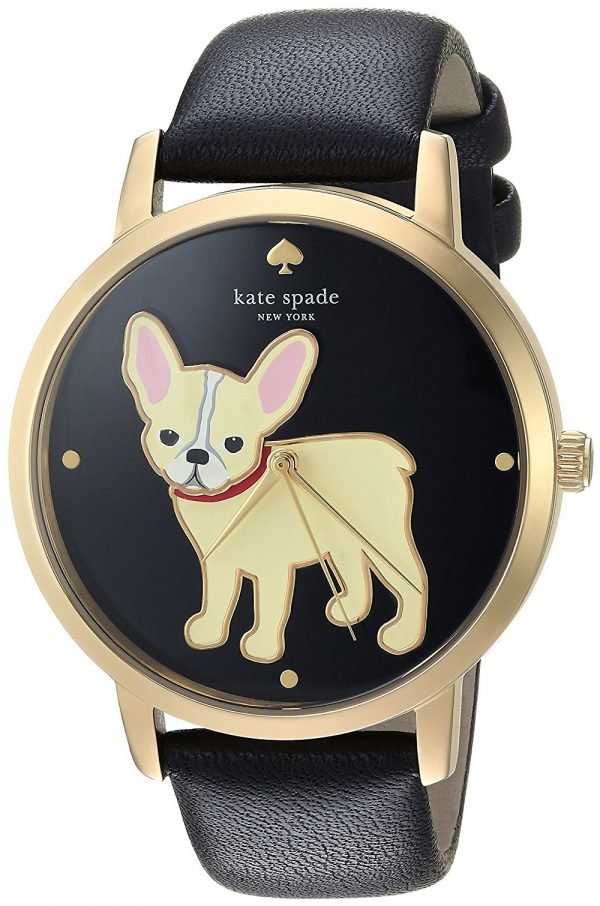 Kate Spade Metro Ksw1406 Kello Musta / Nahka