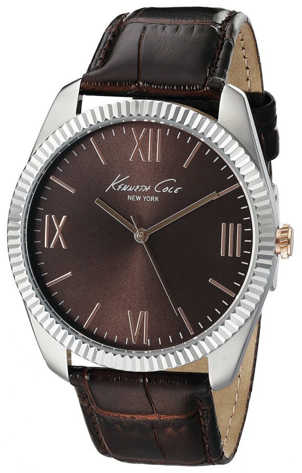 Kenneth Cole 10019681 Kello Ruskea / Nahka