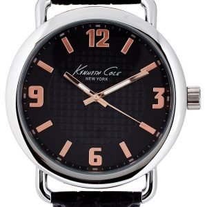 Kenneth Cole 10021751 Kello Musta / Nahka