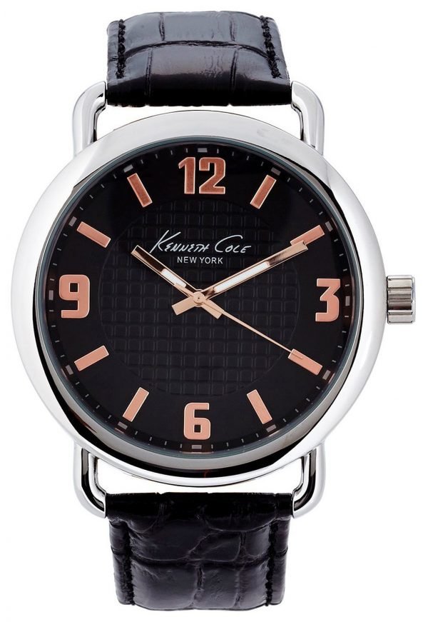 Kenneth Cole 10021751 Kello Musta / Nahka