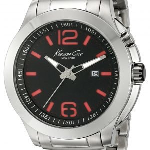 Kenneth Cole 10022557 Kello Musta / Teräs