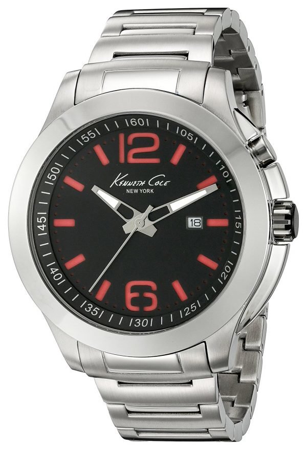 Kenneth Cole 10022557 Kello Musta / Teräs