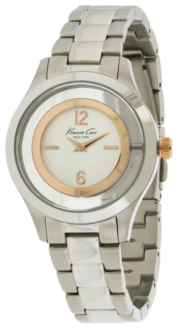 Kenneth Cole 10026945 Kello Hopea / Teräs