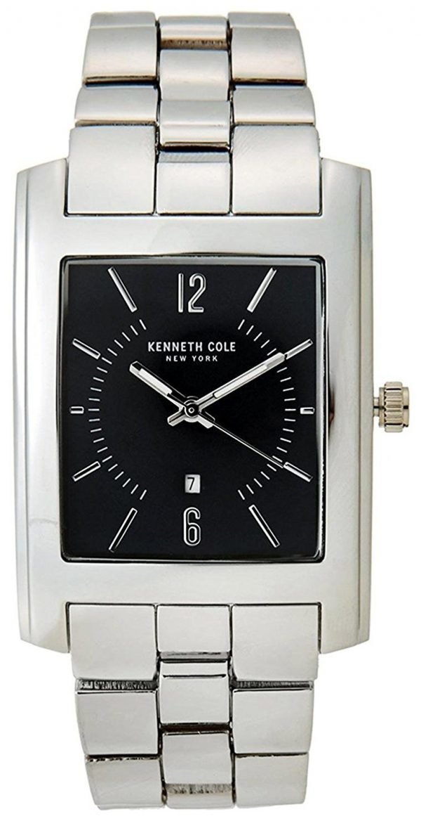 Kenneth Cole 10031326 Kello Musta / Teräs