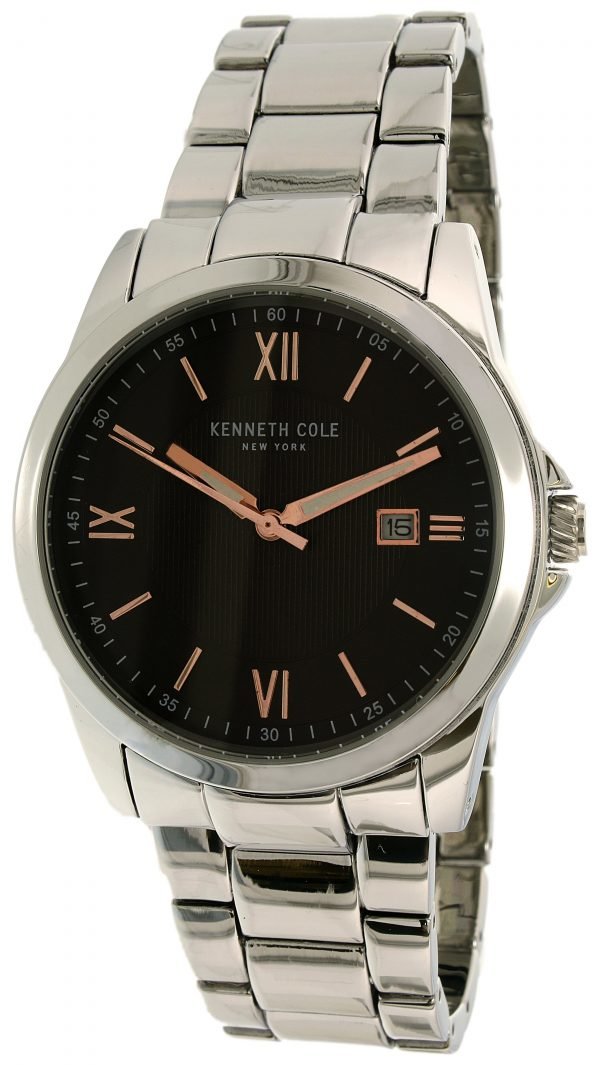 Kenneth Cole 10031362 Kello Musta / Teräs