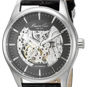 Kenneth Cole Automatic 10027199 Kello Musta / Nahka