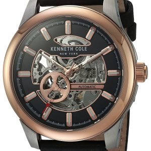 Kenneth Cole Automatic 10031275 Kello Musta / Nahka