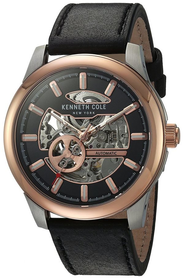 Kenneth Cole Automatic 10031275 Kello Musta / Nahka