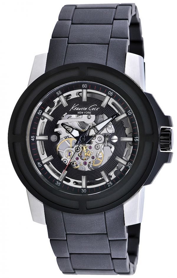 Kenneth Cole Automatic Kc9178 Kello Musta / Kumi