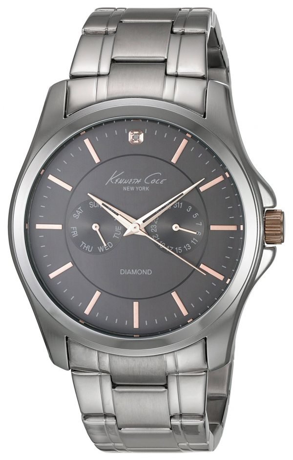 Kenneth Cole Diamond 10022311 Kello Harmaa / Teräs