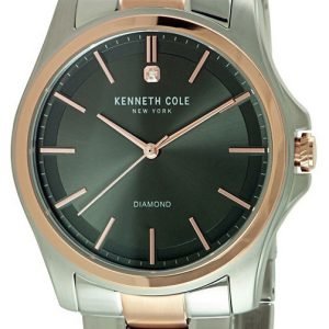 Kenneth Cole Diamond 10027880 Kello Musta / Punakultasävyinen