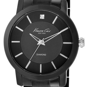 Kenneth Cole Diamond Kc9286 Kello Musta / Teräs