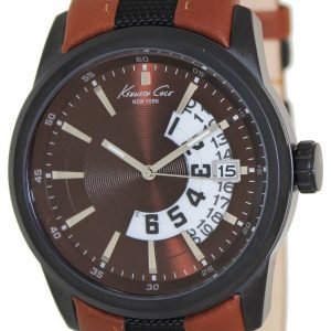 Kenneth Cole Kc1764 Kello Ruskea / Nahka